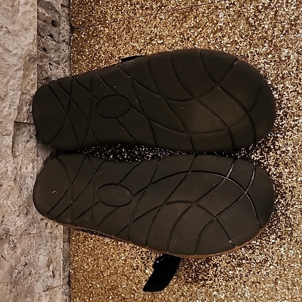 EARTH ORIGINS BLACK  FLAT COMFORT SHOES SIZE 7 GOOD CONDITION - Picture 7 of 12